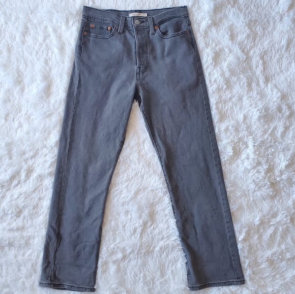 Levi's Premium Wedgie Straight Jeans Size 29, US 8 - Picture 4 of 16